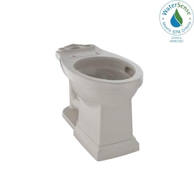 Toto Promenade II Universal Height Toilet Bowl with CeFiONtect, Bone (C404CUFG#03)