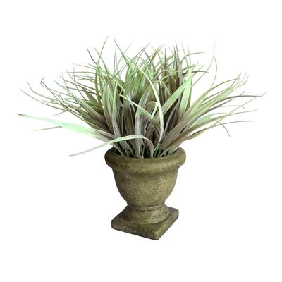 11''H Green PE Bonsai Floral