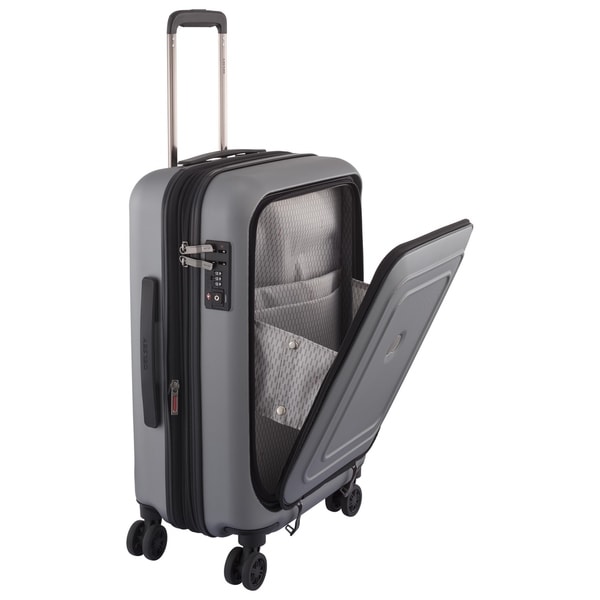 delsey cruise soft expandable carry on spinner