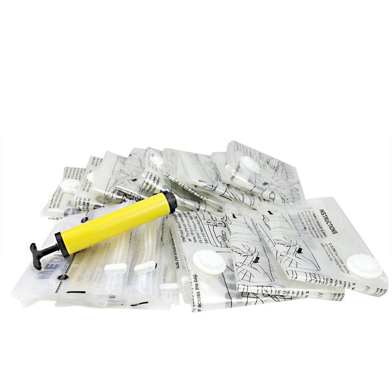 Vacuum Sealer Bags - Airtight Space Saver Bags in 6 Sizes with Pump by Windsor Home