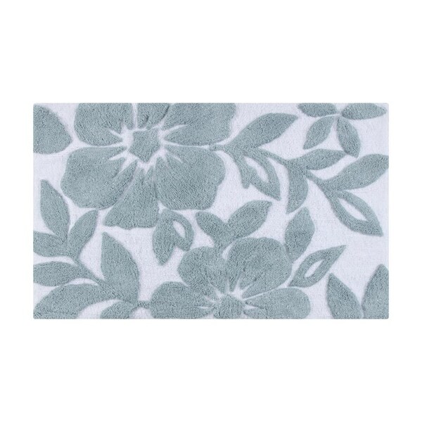 Burlington Tufted Leaf Bath mat Overstock 20719013