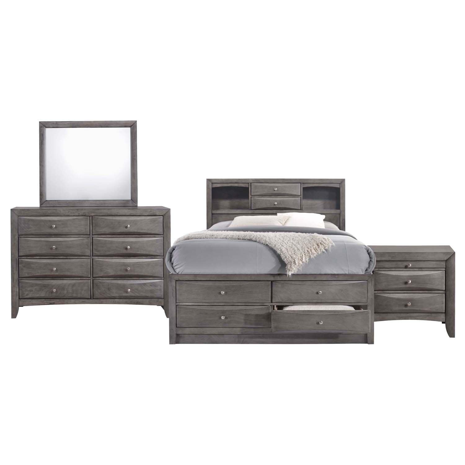 Picket House Furnishings Madison Queen Storage 4PC Bedroom Set