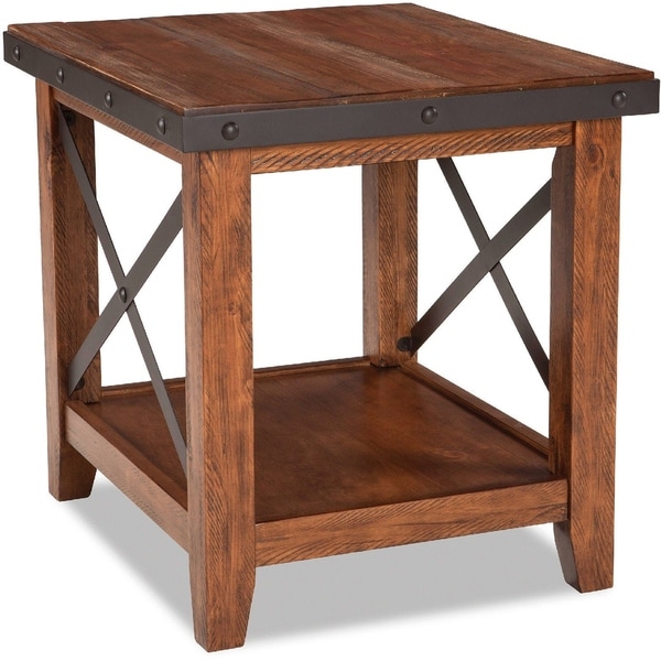 rustic end tables sale