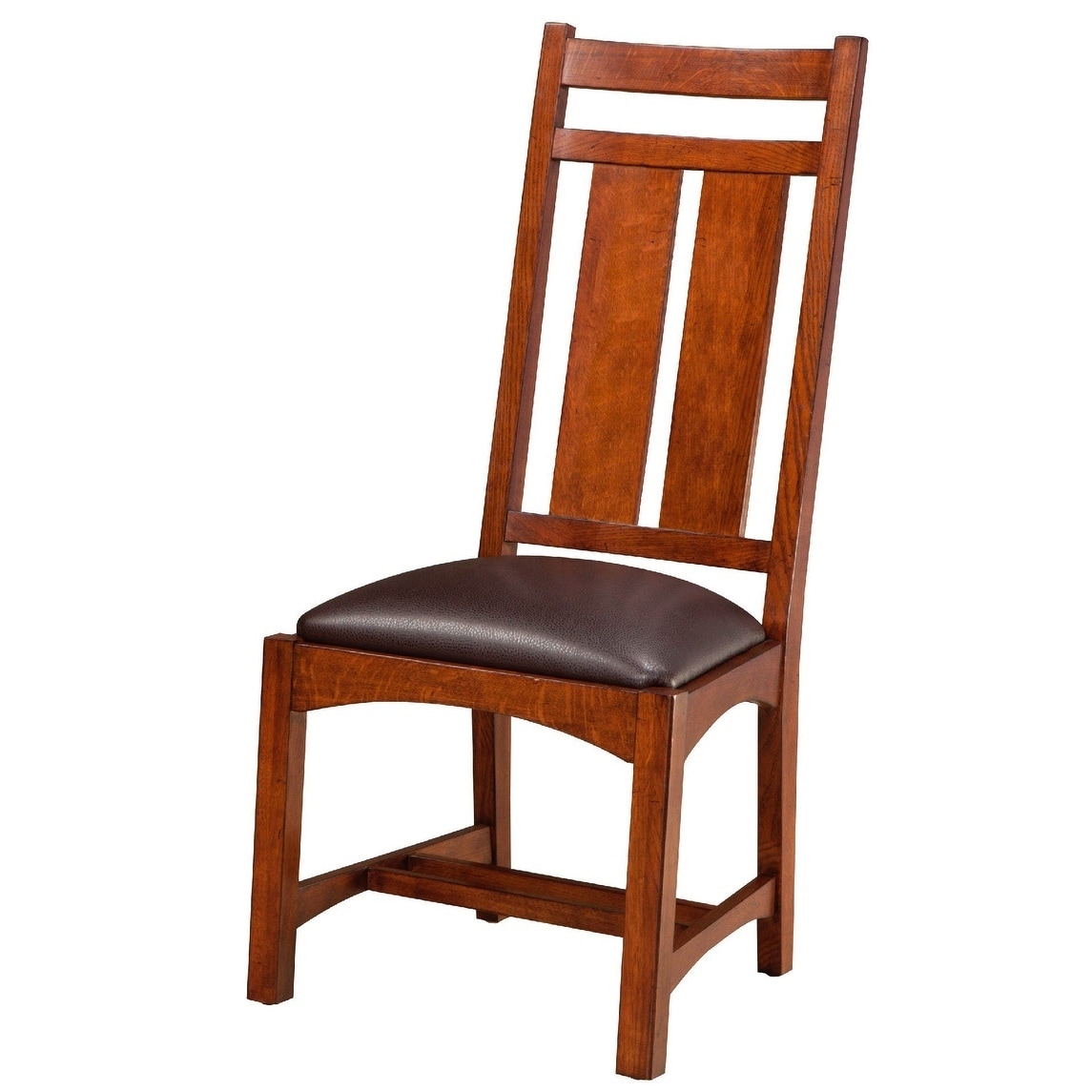 Mission style side online chair