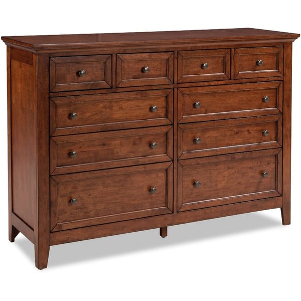 Shop San Mateo Tuscan Brown 10 Drawer Dresser On Sale Free