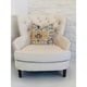 preview thumbnail 2 of 1, Plutus Free Spirit Damasque Luxury Decorative Throw Pillow