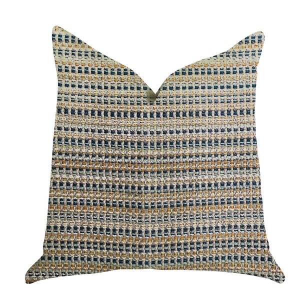 Plutus Peyton Braid Luxury Decorative Throw Pillow
