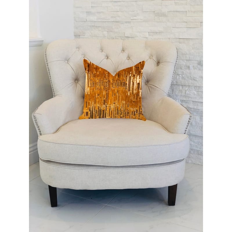 Plutus Thames City Lights Luxury Decorative Throw Pillow