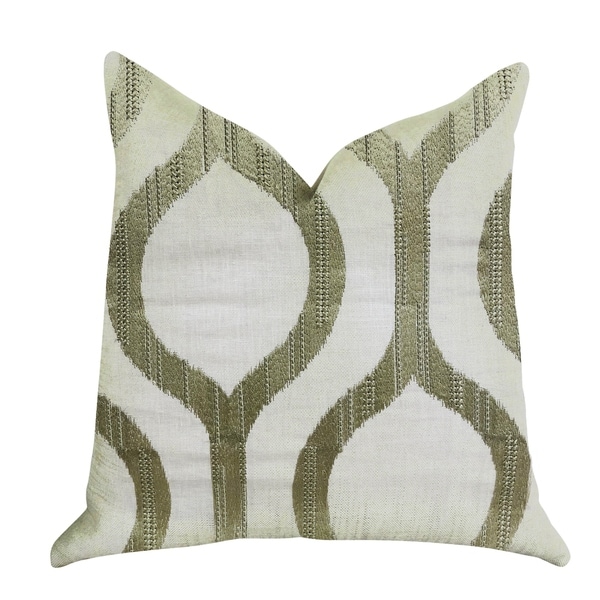 Plutus Morrocan Villa Light Grass Luxury Decorative Throw Pillow