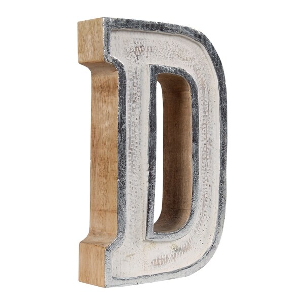 Shop Beautiful white Filled Wooden Letters for Home and Office