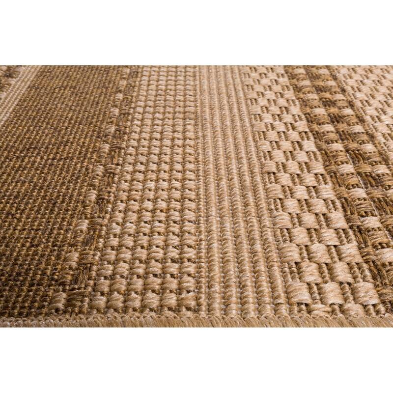 Loomaknoti Cocoa Bay Krayson Brown Area Rug