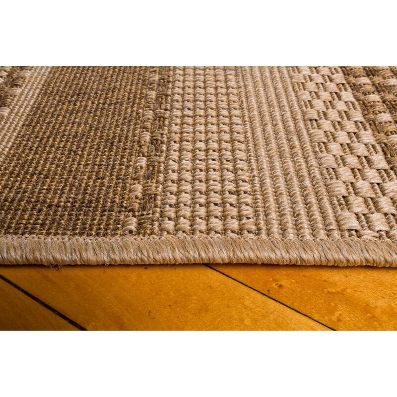 Loomaknoti Cocoa Bay Krayson Brown Area Rug