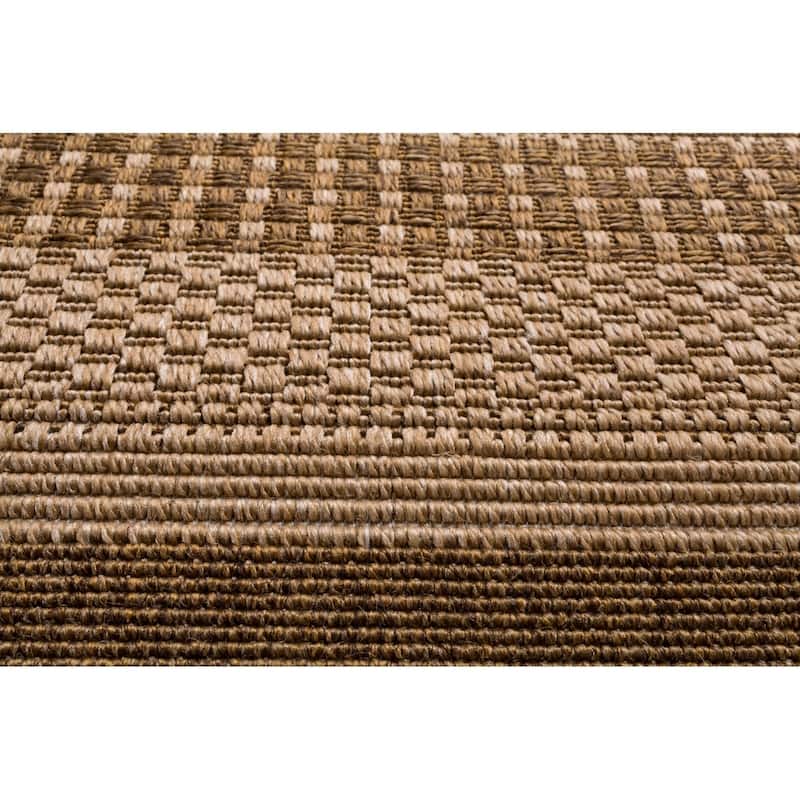 Loomaknoti Cocoa Bay Krayson Brown Area Rug