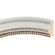 preview thumbnail 3 of 2, Heritage Framed Rectangle Mirror in Silver Leaf with Brown Antique - Silver/Brown