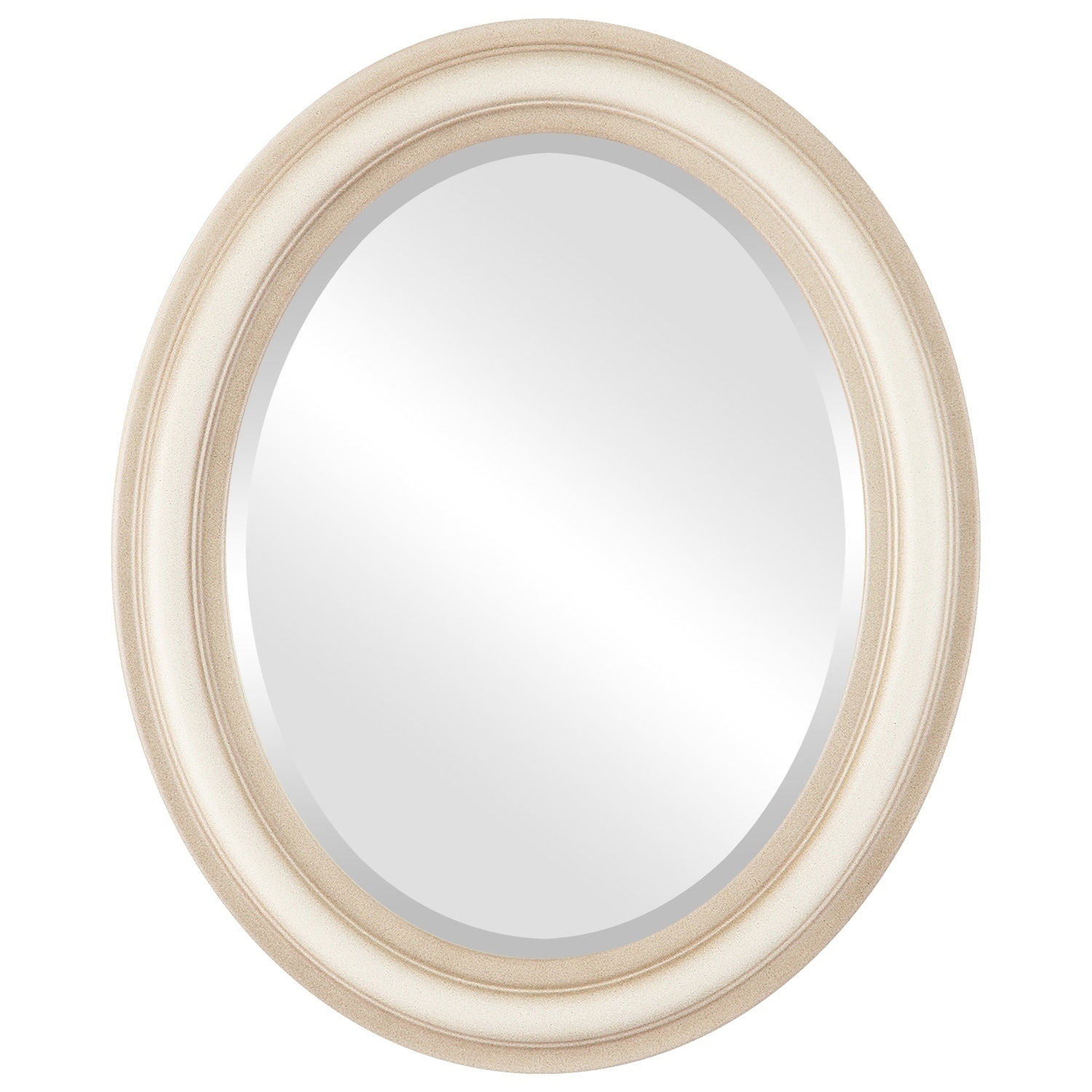 Philadelphia Framed Oval Mirror in Taupe Bed Bath  Beyond 20730639