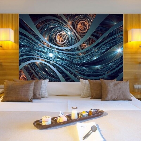 Shop Space Universe Full Color Wall Decal Sticker AN-351 ...