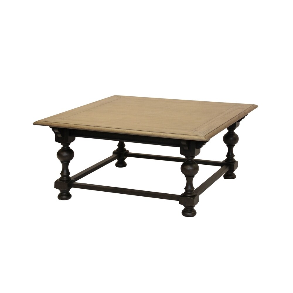 Overstock Colorado Square Grey Sand Cocktail Table
