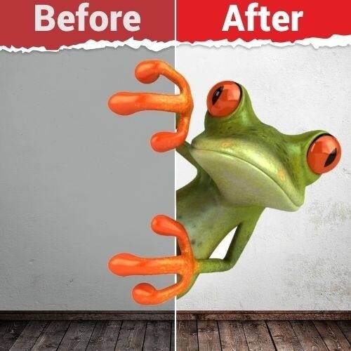 Rainbow Spa Full Color Wall Decal Sticker FRST Size52"x65" Bed Bath