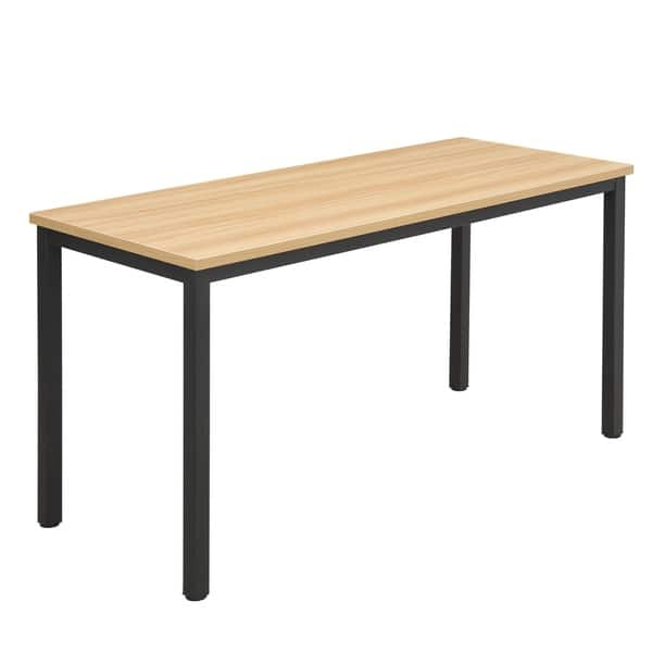 Shop Edgemod Bristol Office Desk In Natural Black Free Shipping