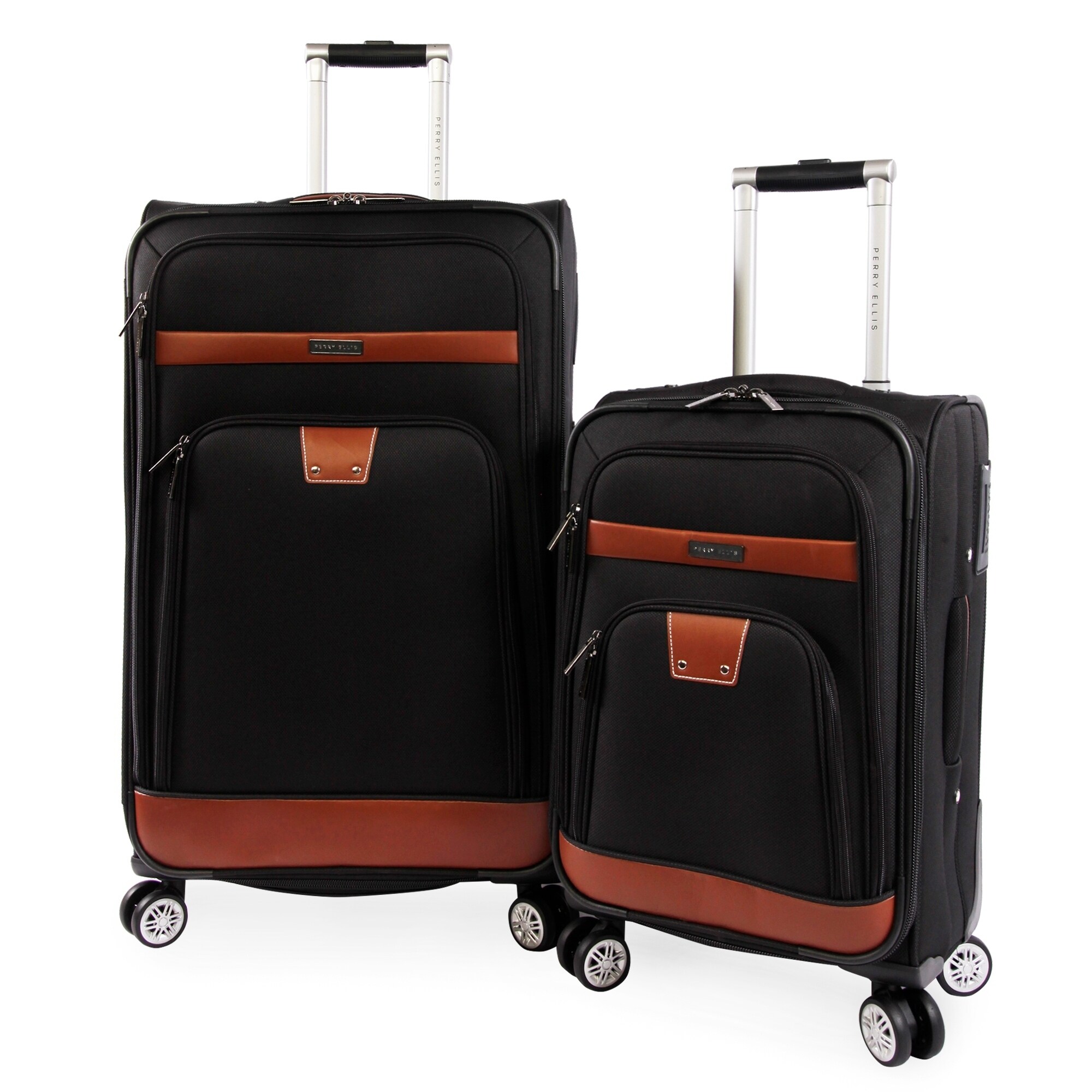 perry ellis 8 wheel spinner carry on