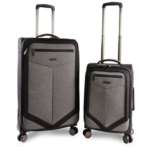 perry ellis hard shell luggage