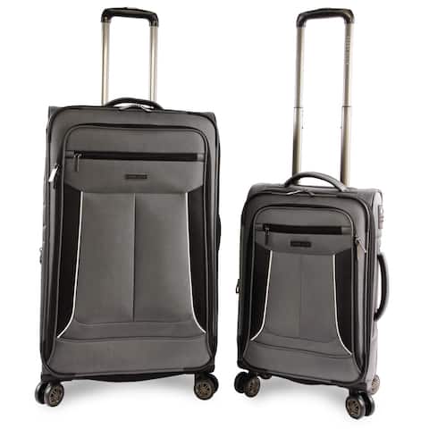 Perry Ellis Viceroy 2-pc Spinner Expandable Luggage Set