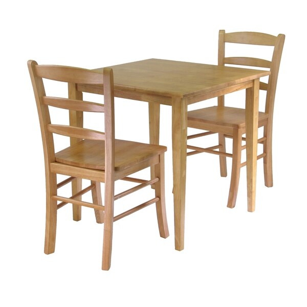 Groveland 3pc Dining Set Square Table With 2 Chairs