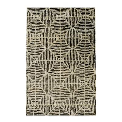 The Curated Nomad Clarendon Hand-knotted Tribal Hemp Rug