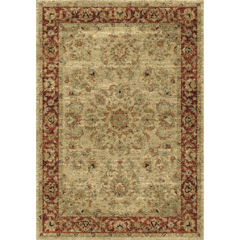 Copper Grove Gouraud Border Area Rug - 7'10" x 10'10" - Beige