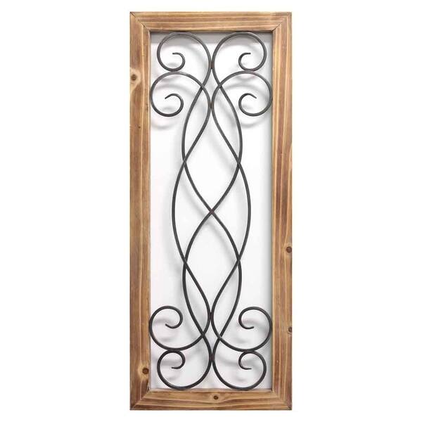 Shop Stratton Home Decor Scroll Panel Wall Decor Overstock