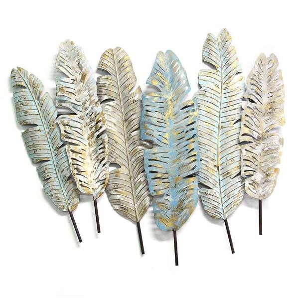 Shop Black Friday Deals On Stratton Home Decor Boho Feather Wall Decor Overstock 20738698