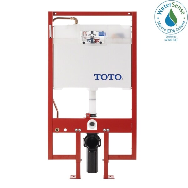 Toto DuoFit In-Wall Toilet Tank Dual-Flush System with Copper Supply, Cotton White (WT154M#01)