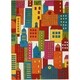 preview thumbnail 11 of 21, Nourison Miles City Sketch Kids Area Rug 4' x 6' - Multi - Rectangle