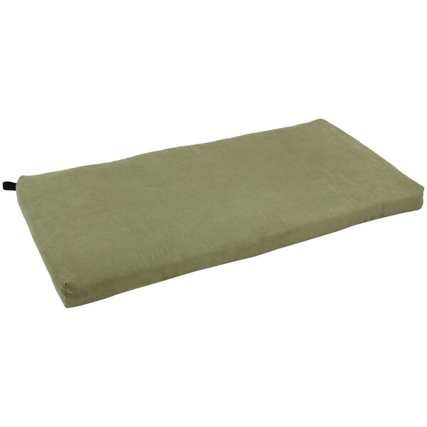 Shop Blazing Needles 45-inch Indoor Microsuede Bench ...