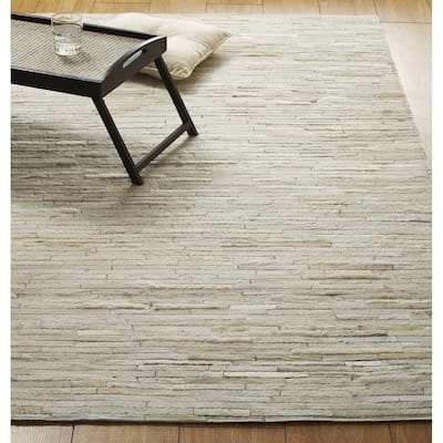 Vurese Cowhide Patchwork Rug 8' x 5' - N/A