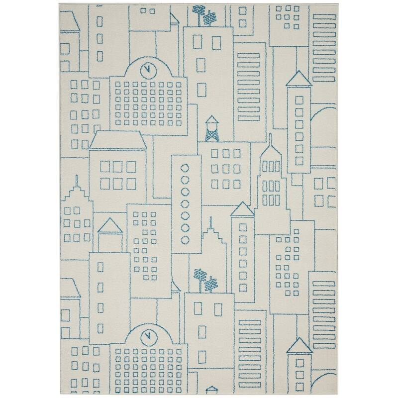 Nourison Miles City Sketch Kids Area Rug