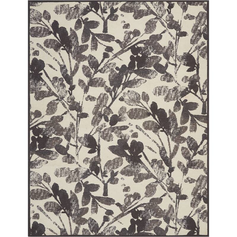 Waverly Vintage Distressed Floral Area Rug