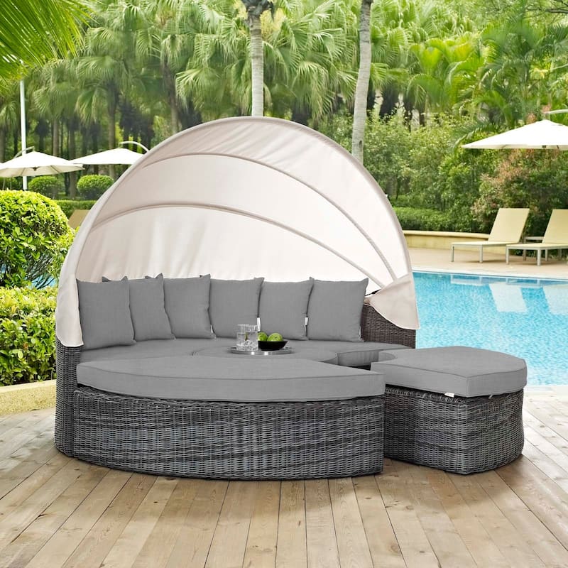 Invite Canopy Outdoor Patio Sunbrella® Daybed