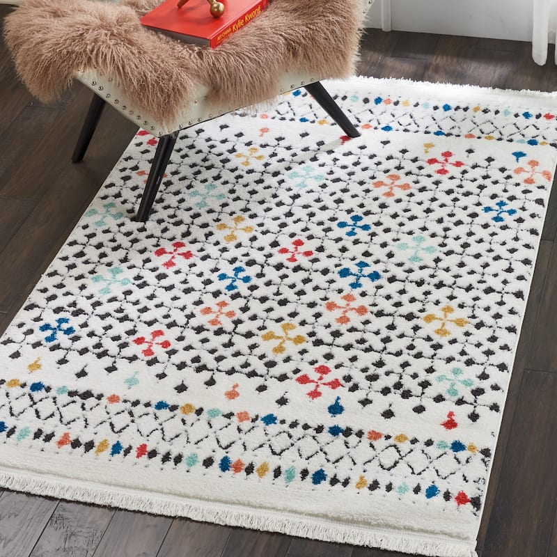 Nourison Kamala Moroccan Fringe Area Rug