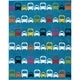 preview thumbnail 2 of 5, Nourison Miles Cars Kids Area Rug 5'2" x 7' - Blue - Rectangle