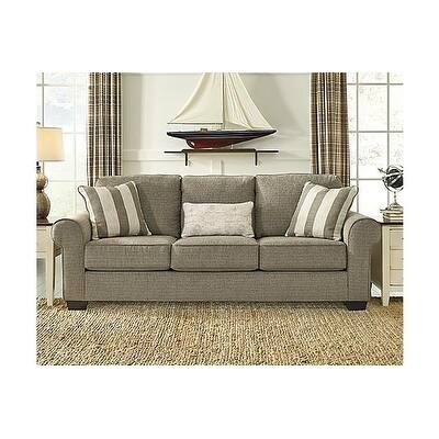 Signature Design by Ashley, Baveria Traditional Fog Gray Sofa