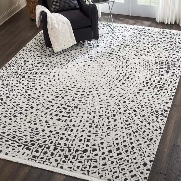 slide 2 of 16, Nourison Kamala Moroccan Spiral Fringe Area Rug