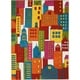 preview thumbnail 21 of 21, Nourison Miles City Sketch Kids Area Rug 5' 2" x 7' - Multi - Rectangle