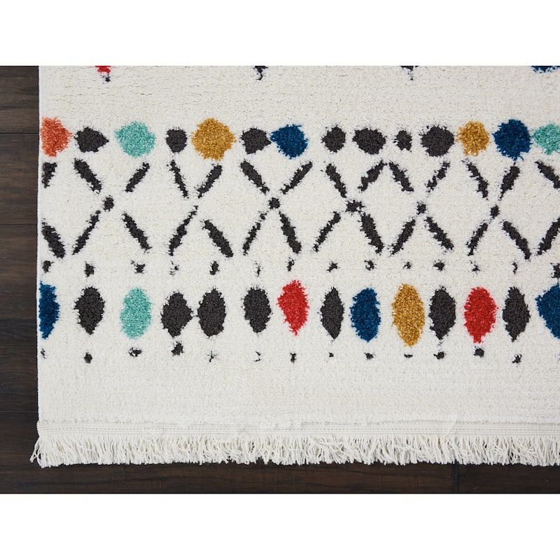 Nourison Kamala Moroccan Fringe Area Rug
