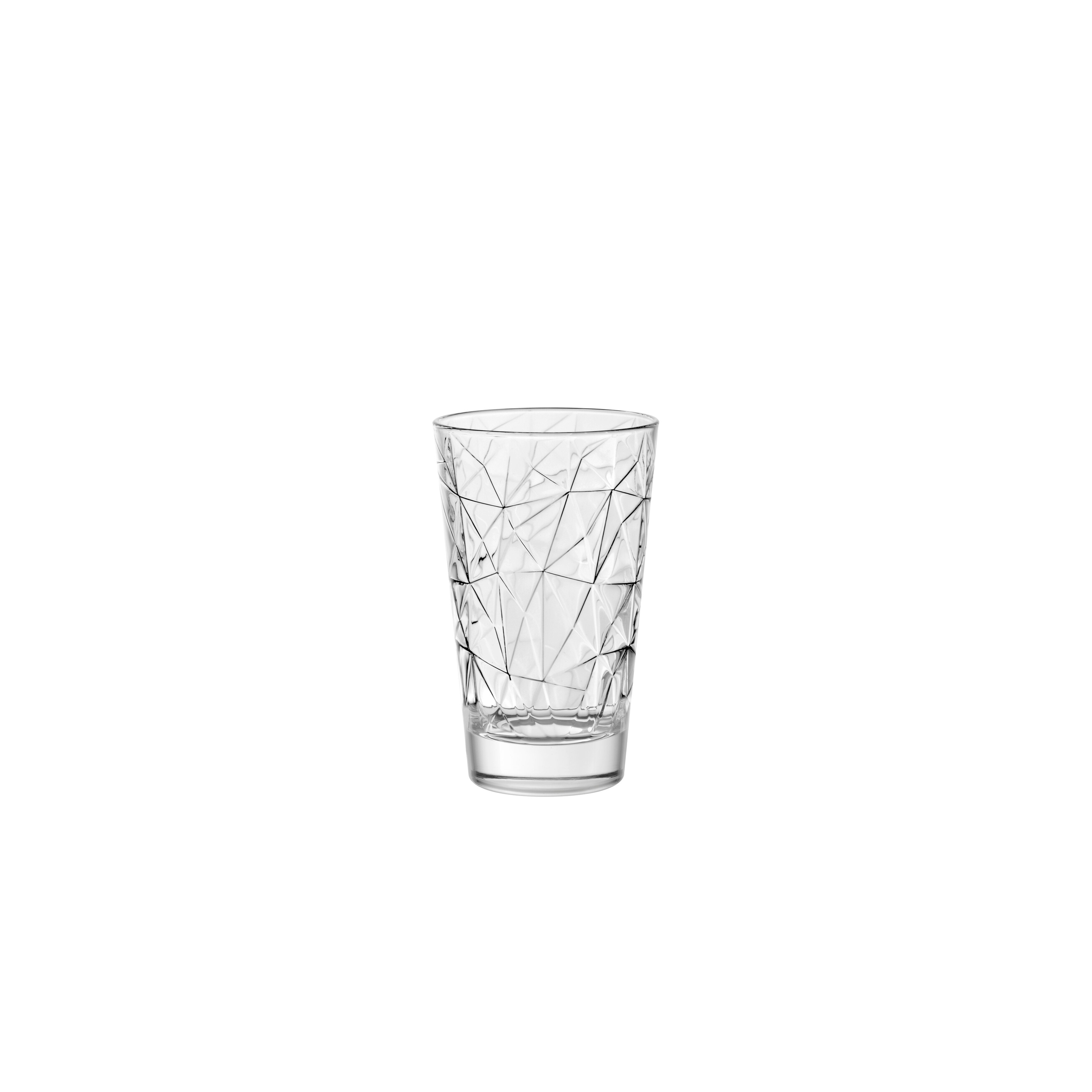 Highball - Glass - Set of 6 - Hiball Glasses - 12 oz. - by Majestic Gifts Inc. - Made in Europe