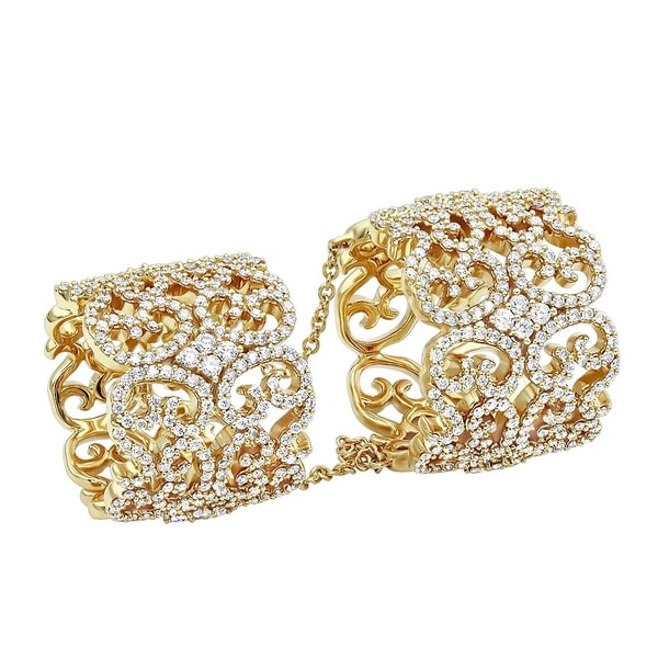 gold double ring