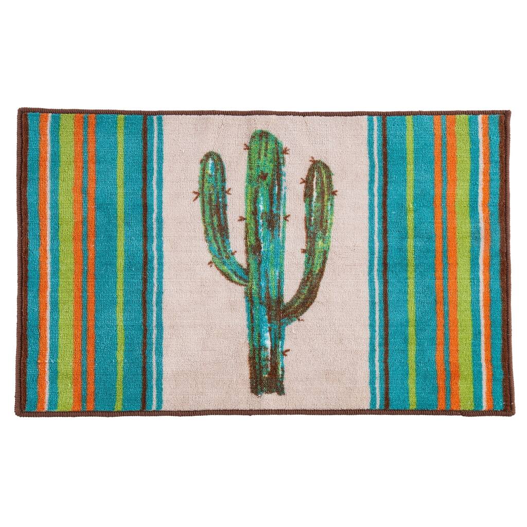 HiEnd Accents Rug with Cactus Design, 24x36