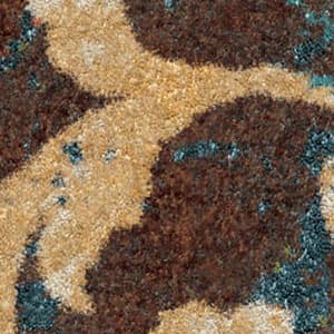 Carson Carrington Jelling Rainbow Area Rug