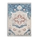 preview thumbnail 14 of 16, Livabliss Benslimane Vintage Persian Traditional Area Rug Blue - 3'11" x 5'7"