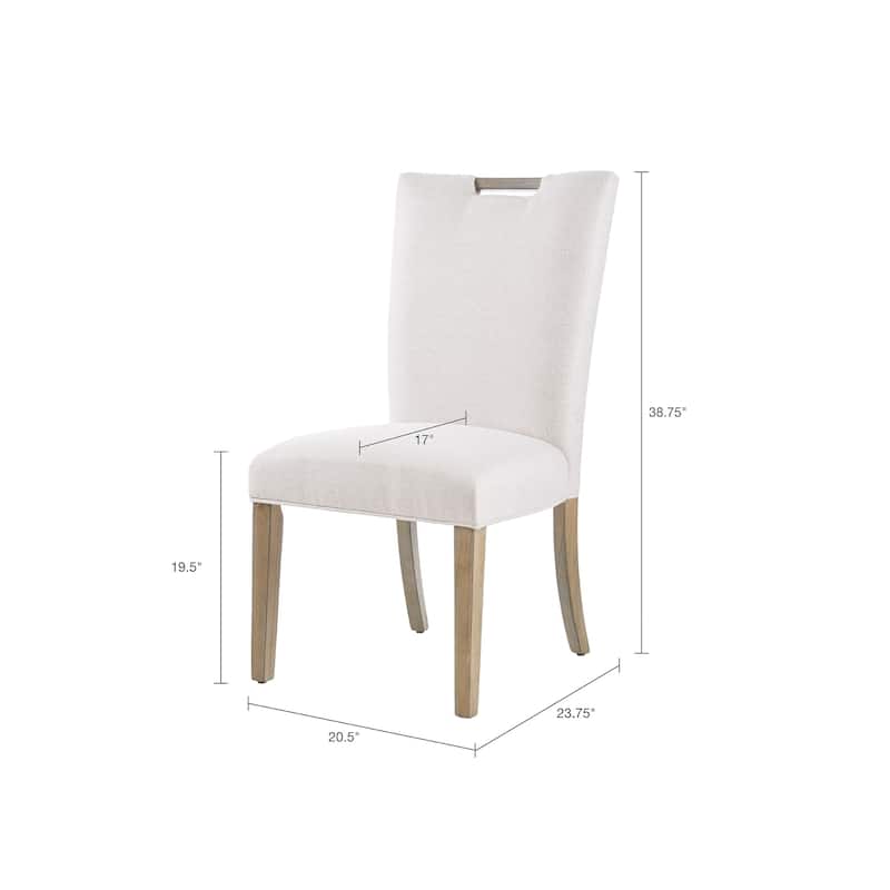 Madison Park Quimby Natural Dining Chair (set of 2)